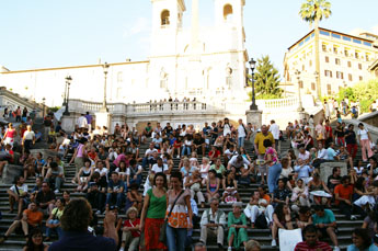 Rome: de Spaanse trappen